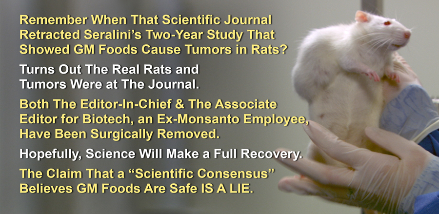 Seralini rat Study Wrongfully Retracted